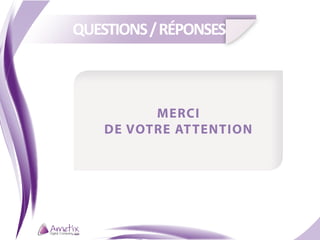 QUESTIONS / RÉPONSES



          MERCI
    DE VOTRE AT TENTION
 