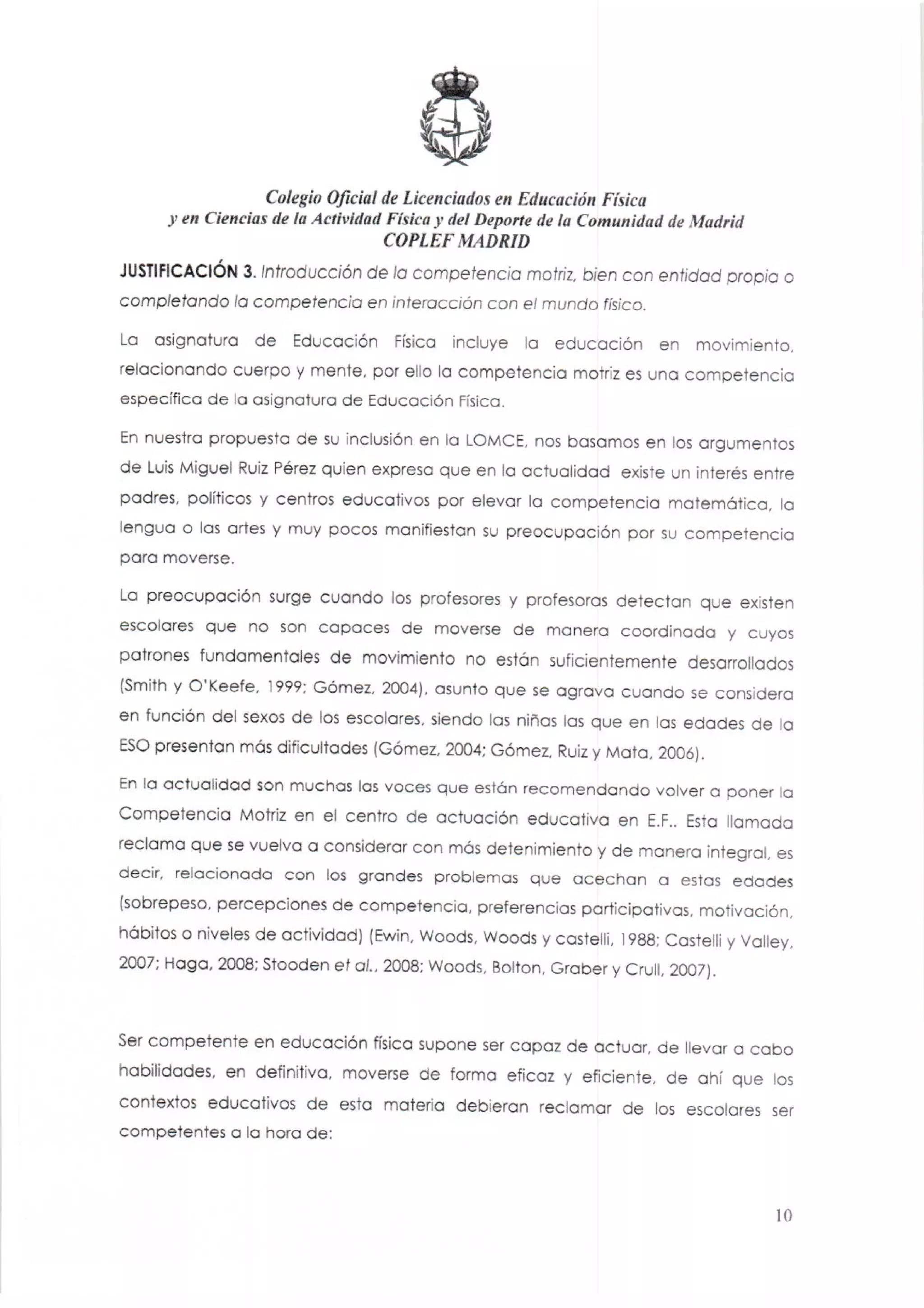 Carta dirigida a la Consejera de Educación (Doña Lucía Figar de LaCalle)