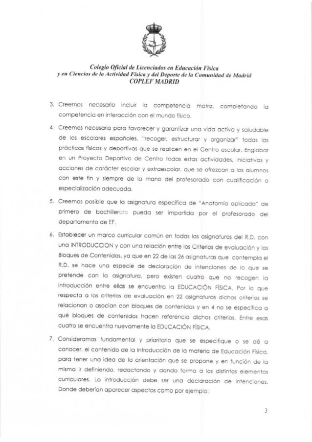Carta Dirigida A La Consejera De Educacion Dona Lucia Figar De Lacal