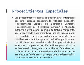 Consejo De Derechos Humanos Presentacion Mayrena Norberto