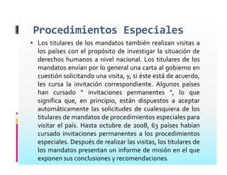 Consejo De Derechos Humanos Presentacion Mayrena Norberto