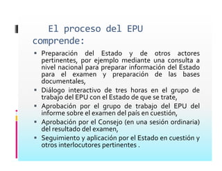 Consejo De Derechos Humanos Presentacion Mayrena Norberto