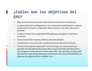 Consejo De Derechos Humanos Presentacion Mayrena Norberto