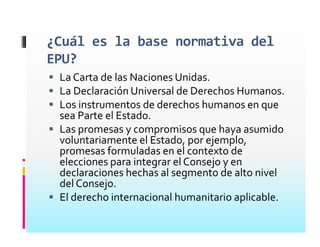 Consejo De Derechos Humanos Presentacion Mayrena Norberto