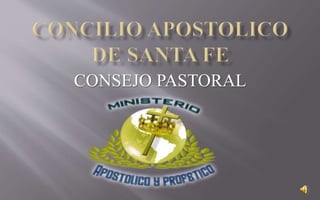 CONSEJO PASTORAL
 