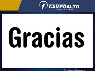 Se prepara Tecnologia
 