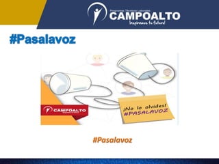 #Pasalavoz
 