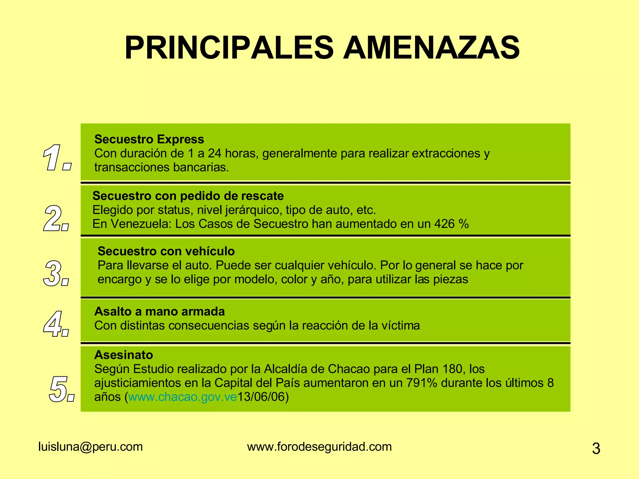 Consejos De Seguridad | PPT