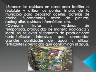 Antes de tirar cualquier objeto piensa si se puede aprovechar. Los juguetes, ropa usada o los libros pueden ser de utilida...