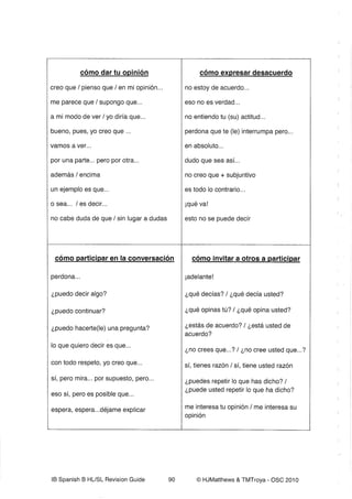 Consejos oral individual bueno completo