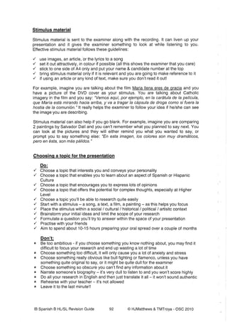 Consejos oral individual bueno completo