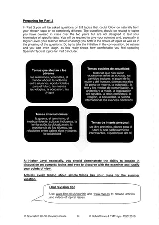 Consejos oral individual bueno completo