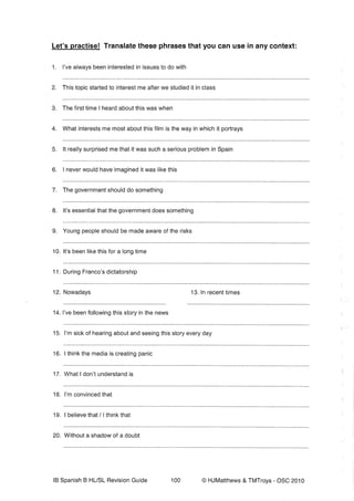 Consejos oral individual bueno completo