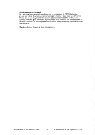 Consejos oral individual bueno completo