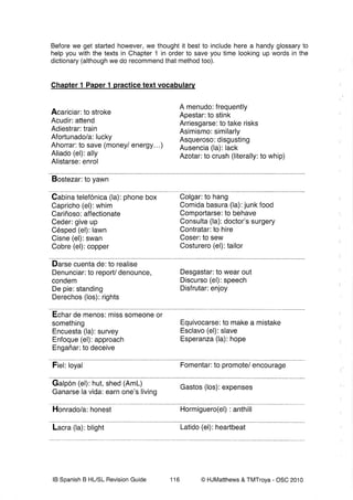 Consejos oral individual bueno completo