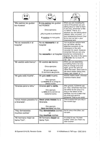 Consejos oral individual bueno completo
