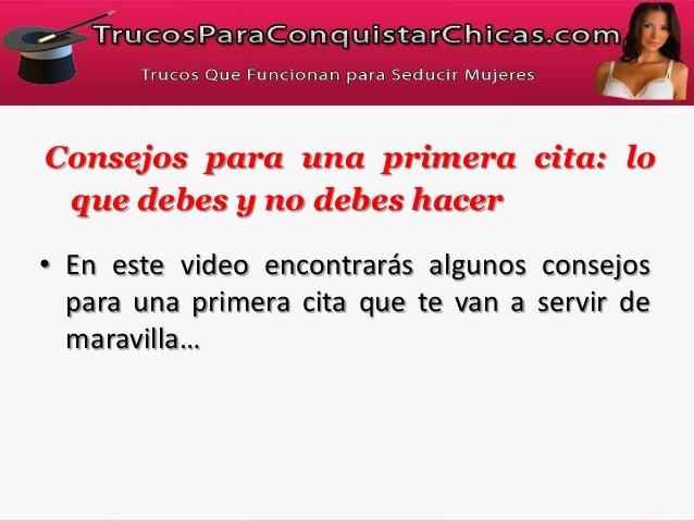 primera cita consejos para mujeres