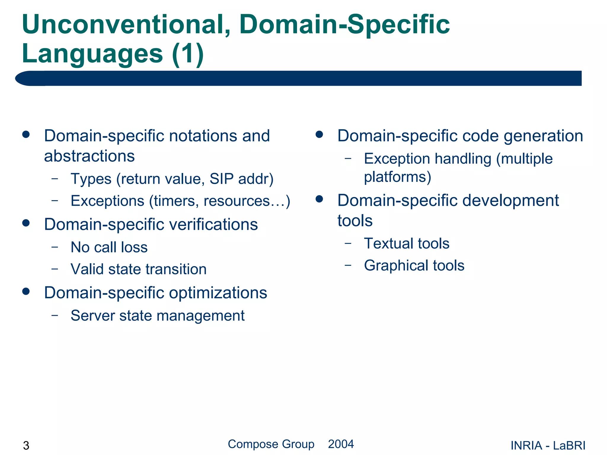 Generative Programming from a DSL Viewpoint | PPT | Programming ...