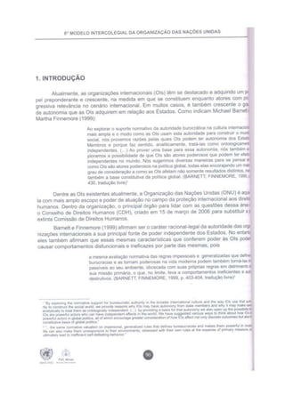 Implementação Efetiva dos Instrumentos Internacionais de Proteção aos Direitos Humanos (CDH)