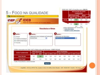 5 - FOCO NA QUALIDADE
 