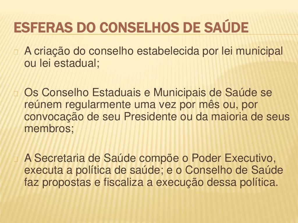 Conselhos e Conferências de Saúde