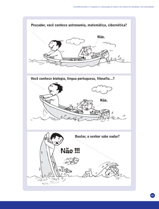 63
Conselho Escolar e o respeito e a valorização do saber e da cultura do estudante e da comunidade
 