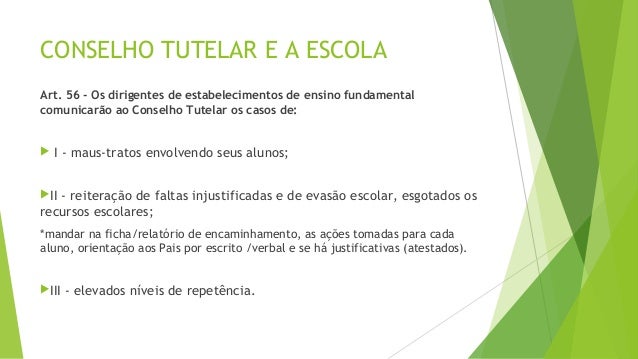Relatorio conselho tutelar