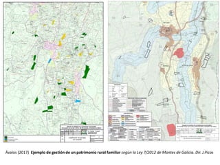 VIRCOPH
Ávalos (2017) Ejemplo de gestión de un patrimonio rural familiar según la Ley 7/2012 de Montes de Galicia. Dir. J.Picos
 