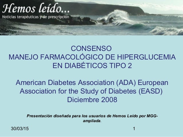 Consenso Ada Easd 2008 Para El Manejo De La Diabetes Tipo 2 Consenso Ada Easd 2008 Para El Manejo De La Diabetes Tipo 2