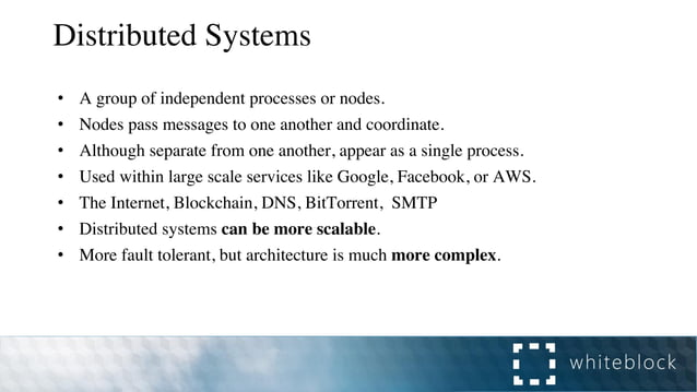 Consensus Algorithms: An Introduction & Analysis | PPT