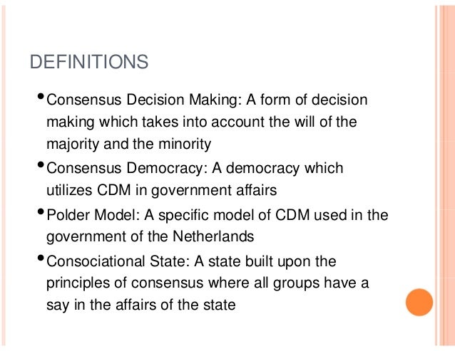 Dissertation on decision making