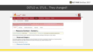 DSTU2 vs. STU3… They changed!
 