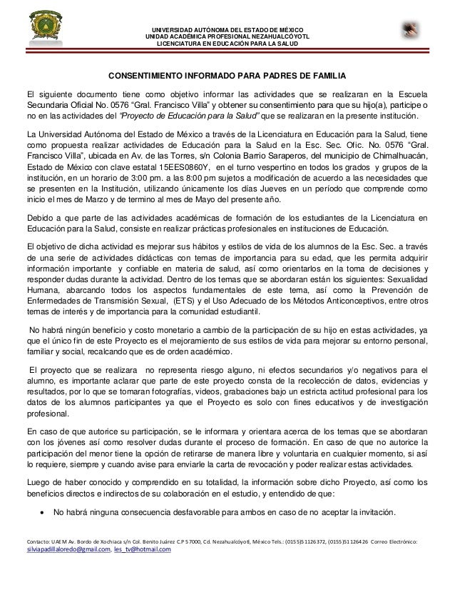 Consentimiento informado