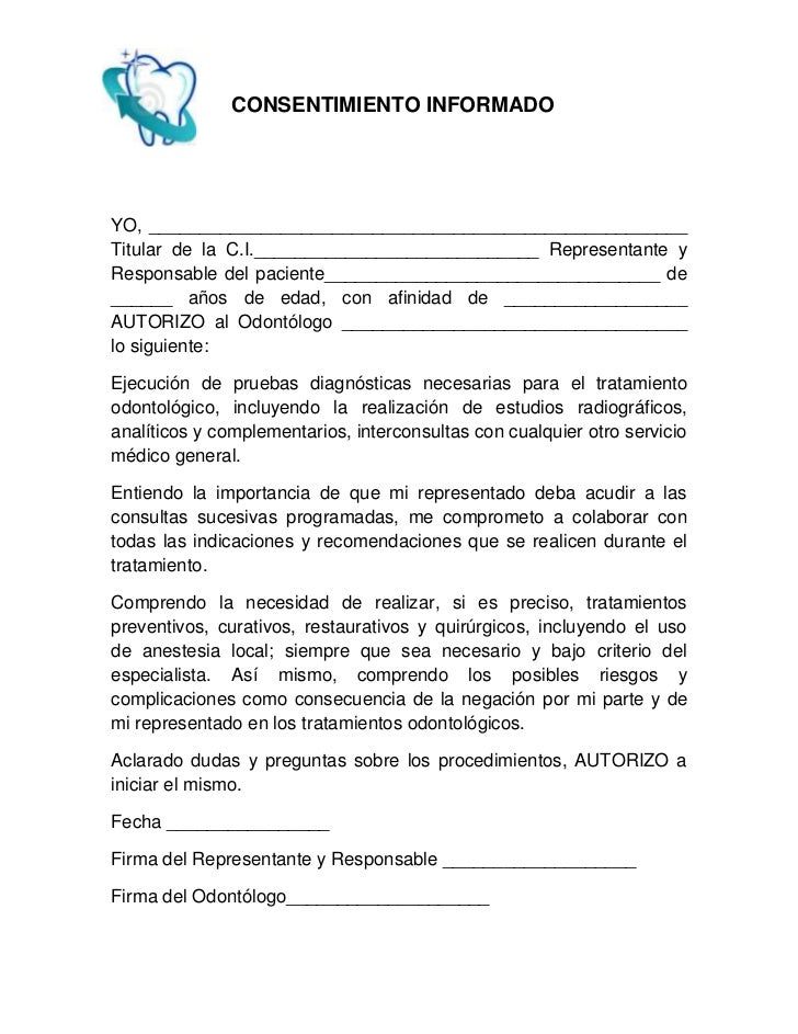 Consentimiento informado moodle