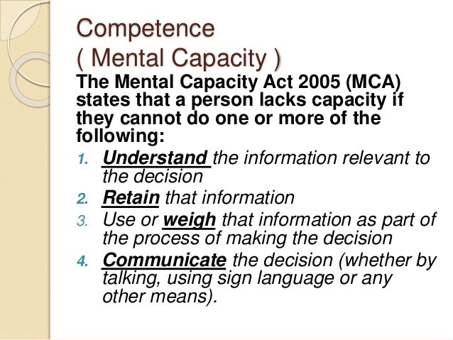 mental capacity and informed consent to receive treatment Informed consent in adults with developmental disabilities (dd) capacity to consent for each treatment informed consent in adults with developmental disabilities. mental capacity and informed consent to receive treatment Informed consent in adults with developmental disabilities (dd) capacity to consent for each treatment informed consent in adults with developmental disabilities.