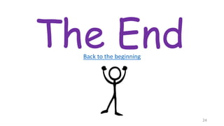 The End
Back to the beginning
24
 