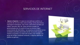 Conceptos basicos de internet | PPTX