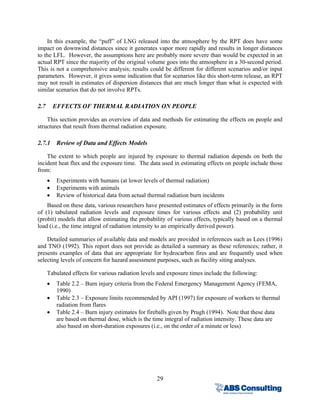 Consequence assessment methods for incidents from lng | PDF
