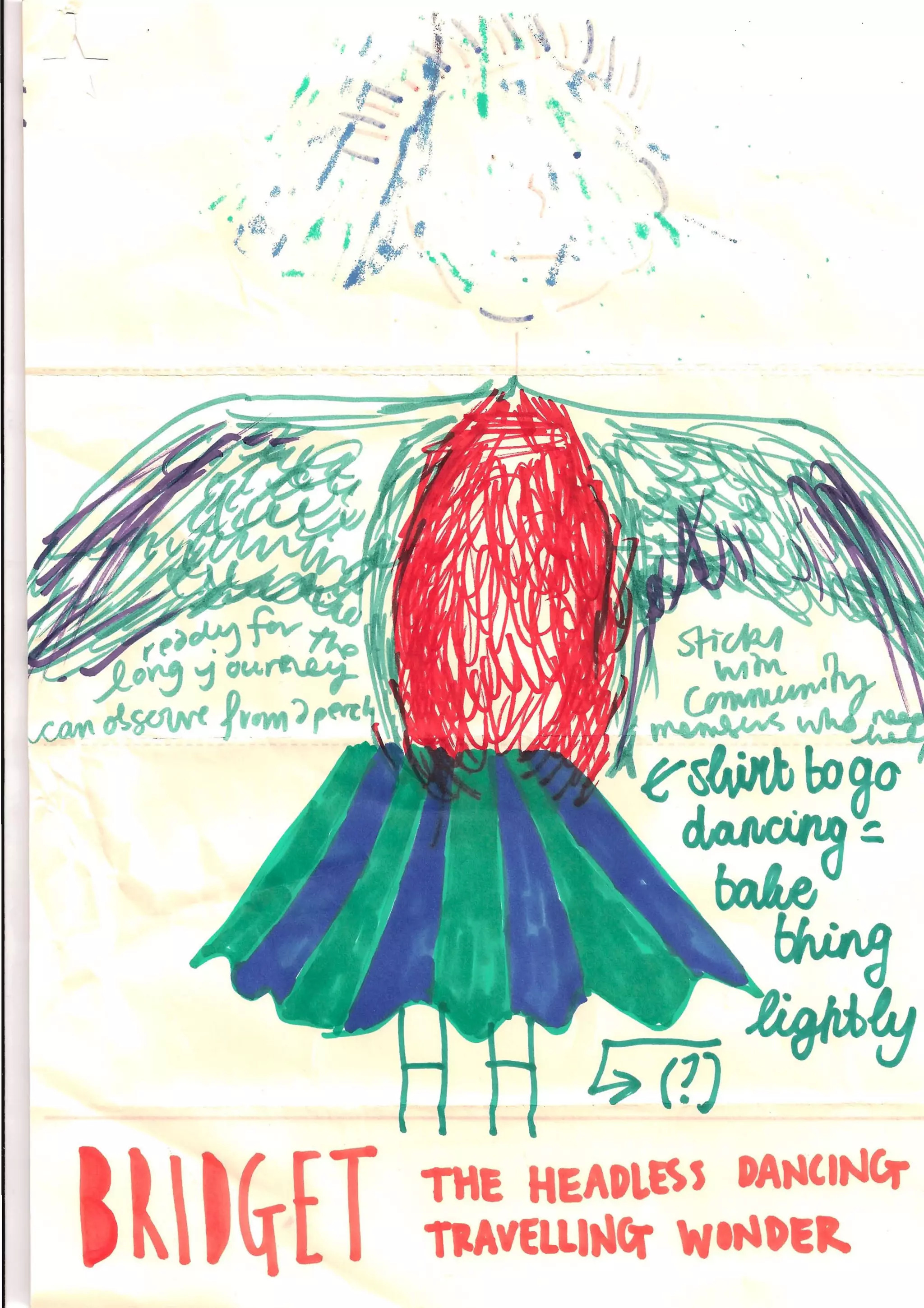 THe HEADLlJ DAtl(lN~
TJAV£LLltI~   WI"tllt
 