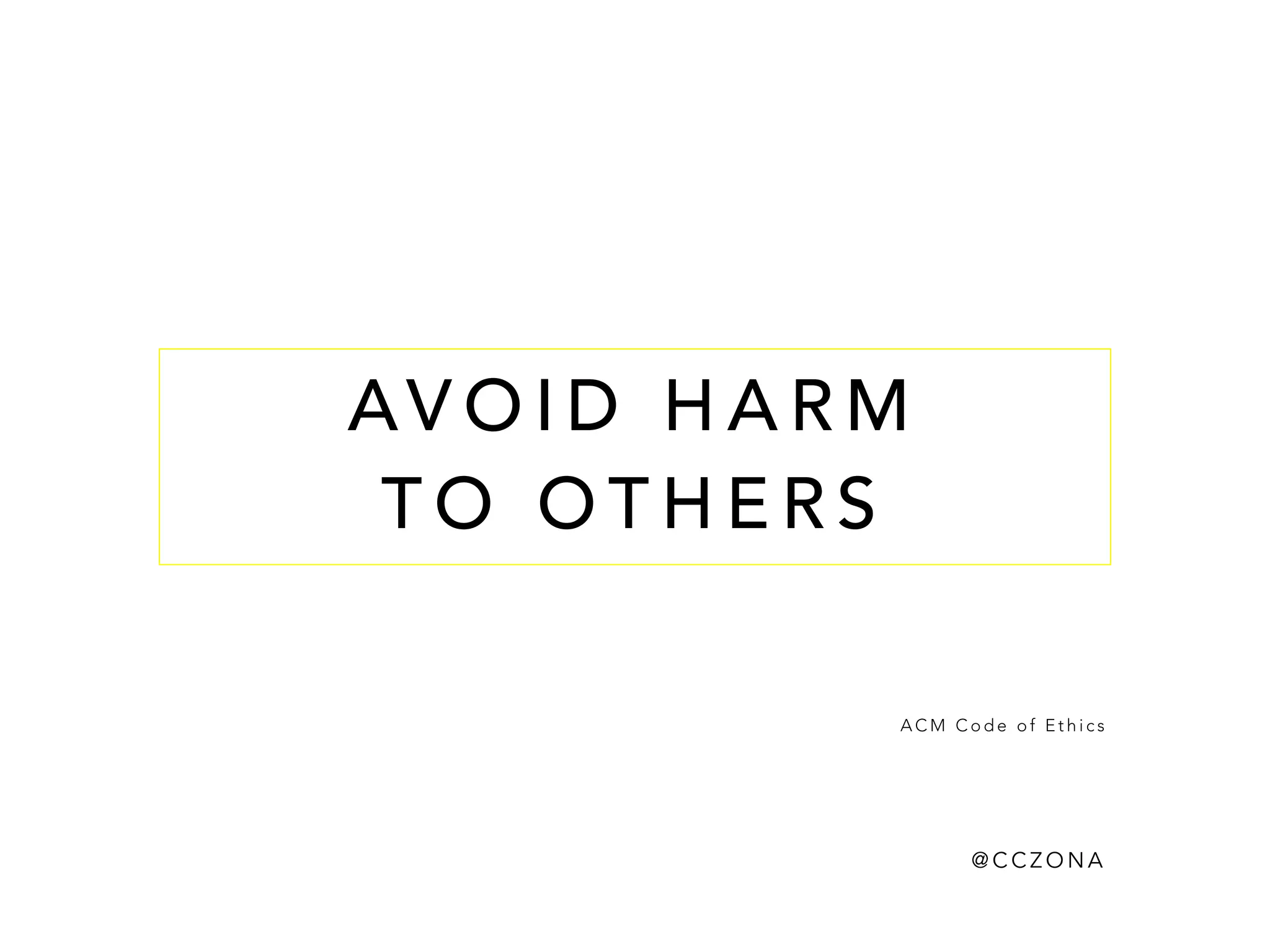 @ C C Z O N A
"If you are stalked by a former
coworker, Twitter may reinforce
this connection, algorithmically
boxing you into a past while
you are trying to move on.  
Your affinity score with your
harasser will grow higher with
every person who follows this
person at Twitter’s
recommendation."
T W I T T E R - W H O T O F O L L O W
 