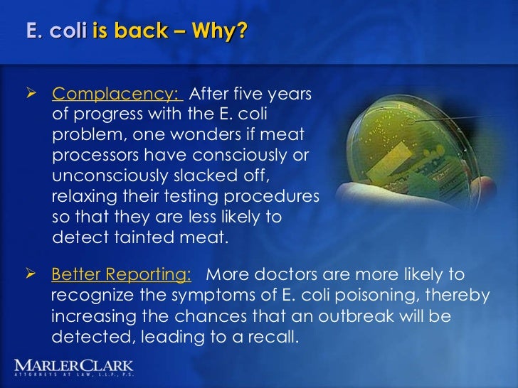 Consequences of E. coli 0157 Outbreaks to the UK with Bill Marler