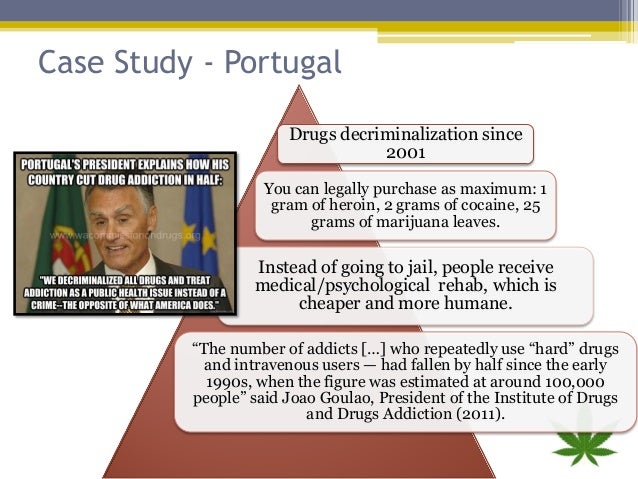 Decriminalization of drugs picture