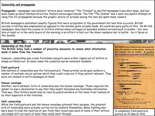 Consequences on Britain - Home front DORA women.pptx