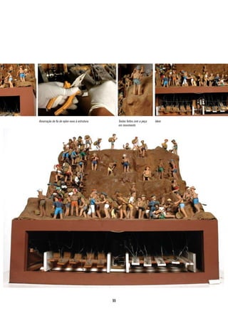 Amarração de fio de nylon novo à estrutura        Testes feitos com a peça   Idem
                                                  em movimento




                                             55
 