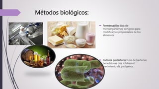 CONSERVACIÓN DE ALIMENTOS FORO COLABORATIVO IUV | PPTX