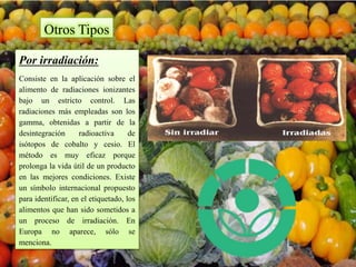 Conservacion de alimentos | PPTX
