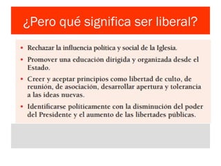 ¿Pero qué significa ser liberal?
 