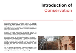 Public Awareness on Architectural Conservation in Malaysia | PDF