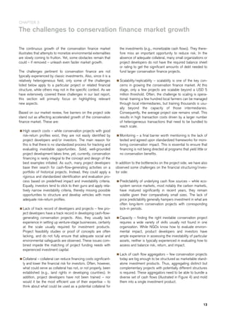 Conservation Finance. From Niche to Mainstream: The Building of an ...