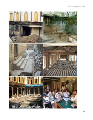 Site Management Plan
17
 